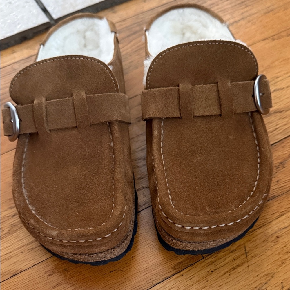 Birkenstock Buckley Clog Shearling -NEW - Picture 4 of 11
